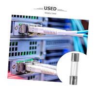 Toddmomy 100pcs Glass Tube Fuse Circuit Protection Replacement for Christmas Lights Christmas Tree Fuse Safety Electrical Appliance Guard