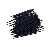 Toddmomy 100pcs Inlay Dot Markers for Guitar Fretboard Positioning Black Side Dots for Bass Ukulele Mandolin Lightweight Accessories for Music Instruments Gfc