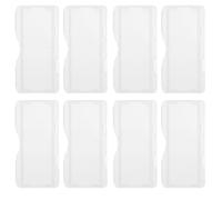 Toddmomy 100pcs Microscope Slide Storage Box with Slots and Content Plastic Slide Holder for Lab and Teaching Experiment for Secure Specimen Storage