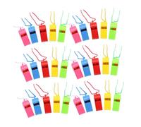 Toddmomy 100Pcs Plastic Whistles for Party Favors Sports Events Referee Use and Cheering Fun for Birthday Parties and Outdoor Activities