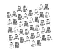 Toddmomy 100pcs Stainless Steel Bike Wheel Skewer Springs Quick Release Springs for Mountain and Road Bikes Durable Lightweight and Practical Replacement for Front Rear Axles