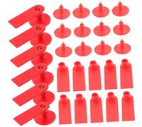 Toddmomy 100pcs TPU Sheep Ear Tags for Dairy Cattle and Calves Livestock Supplies with Identification Function for Breeding Population and Meat Quarantine