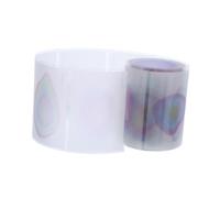 Toddmomy 105 Sheets Pearlescent Adhesive Notes 2.76x1.97 Inch Plastic