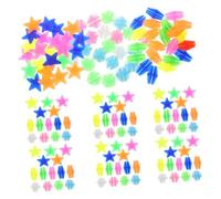 Toddmomy 108Pcs Bike Wheel Spoke Beads Plastic Bicycle Accessories for Teens Easy Decorations with Smooth Edges for Standard Spokes