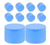 Toddmomy 10PCS Ant Farm Nest Stopper Sponge Plugs, Moisture Control Feeding Accessories Kit for Ant Habitat, 15mm Diameter Water Feeder Tube Farming Supplies