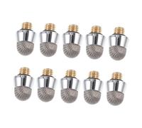 Toddmomy 10pcs Capacitive Pen Tips Replacement Stylus Nibs Mesh Fiber Conductive Touch Screen Pen Tips with M5 Outer Thread for Tablet and Smartphone Styluses