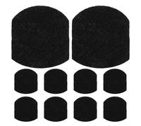 Toddmomy 10pcs Carbon Odor Absorber Filter Refills - 5mm Activated Charcoal Pads for Diaper Pail - Odor Control Sheet for Nursery Compatible with Ubbi