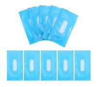 Toddmomy 10pcs Fever Cooling Gel Sheets Patch for Forehead, Physical Cooling and Relief, Made of Gel and Pe, Suitable for Use Anywhere Anytime