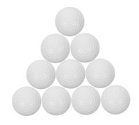 Toddmomy 10pcs Foam Golf Practice Balls Solid Structure Realistic Feel Indoor Outdoor Training Stress Relief Squeeze for Family Party Favors