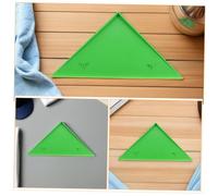 Toddmomy 10pcs Green Triangle Corner Guards for Foosball Tables Hips Collision Edge Protectors Ergonomic Design with Quick Assembly Safety Bumpers for Family Game Night