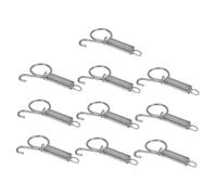 Toddmomy 10Pcs Large Pet Cage Door Hooks Spring Hangers for Rabbit Chicken Pigeon Cages Lightweight Ergonomic Design Prevents Door Slack and Escaping Easy to Install and Reusable