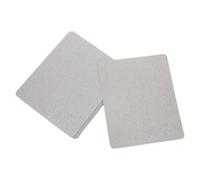 Toddmomy 10pcs Microwave Oven Mica Plate Insulation Pads, Flame Retardant Mica Sheets for Microwave Oven Repair, Universal Compatibility for Home Kitchen Appliance Maintenance