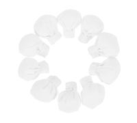 Toddmomy 10pcs Mini Cloth Chef Hats for Dolls DIY Crafting Accessories Tiny Cooking Hats for Dollhouse Decorations for Doll Projects and Scenes