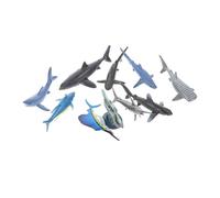 Toddmomy 10Pcs Mini Fish Playthings Creative Educational Animal Smooth Safe Material for Early Learning and Interactive Fun