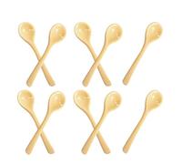 Toddmomy 10pcs Miniature Ice Cream Spoons for Dollhouse Tiny DIY Accessories Realistic Decoration for Mini House Layouts Lightweight Design for Creative Displays