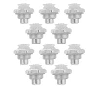 Toddmomy 10pcs Pressure Relief Valve Pressure Cooker Plug Rubber Replacement Stainless Steel and Rubber Easy Removal Cooking Efficiency for Electric Cooker and Rice