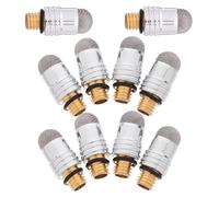 Toddmomy 10pcs Replaceable Stylus Tips for Capacitive Pen Tip Thread High Sensitivity Conductive Fiber Pen Nibs for Tablets Smartphones