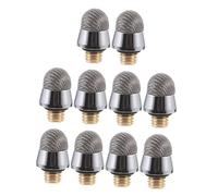 Toddmomy 10PCS Replacement Stylus Tips with Conductive Mesh for Capacitive Pens Compatible with Outer Thread Precise Control for Drawing and Writing Touch Screens