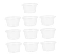 Toddmomy 10pcs Reptile Feeding Boxes Lightweight Compact Terrarium Containers for Small Pets Spiders Geckos Snakes Crabs and Insects Home Use