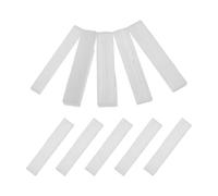 Toddmomy 10pcs Selenite Crystal Wand Selenite Stick Easy to Carry Space-Saving Design Desktop Decoration Craft Supply