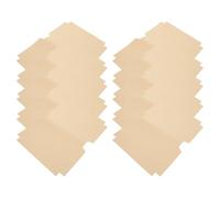 Toddmomy 10pcs Self-Adhesive Book Covers for Hardback Books Kraft Paper Material with Tight Fit and Easy Application and Backpacks Vintage Retro Look