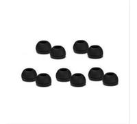 Toddmomy 10pcs Soundproof Black Replacement Ear Pads Cushions for Cx300 Headphones, Sturdy Silicone Material, Bass Performance, Compatible with Cx300 Series