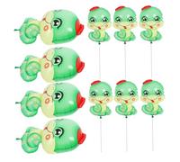 Toddmomy 10pcs Zodiac Animal Snake Foil Balloons Snake Sculpture Decorations for Chinese Year Shower Birthday Party Easy Inflate and Eye Catching