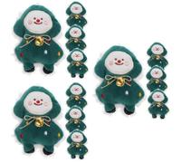 Toddmomy 12 Pcs Christmas Kitten Chew Plush Indoor Catnip Green | Kitten Interactive Play, Scratch Claw Pull Tear Features, Daily Life Use, Preserves Furniture, Bite Resistant