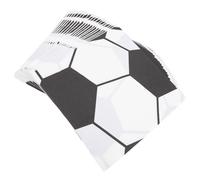 Toddmomy 120pcs Football Napkins Soccer Birthday Party Plates Hand Napkins Football Party Dinner Sports Sports Favors Soccer