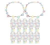 Toddmomy 12pcs Boy Girl Lost Bracelet Walking Harness for Toddlers Safety Tether for Preschool Daycare Boys and Girls Loss Rope for Outdoor Walks