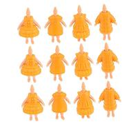 Toddmomy 12Pcs Creative Doll Bodies and Costume Set for Lightweight DIY Doll Supplies for Boys and Smooth Safe Surface Birthday