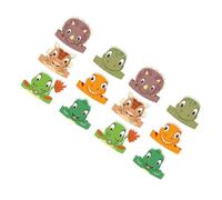 Toddmomy 12pcs Dinosaur Theme Birthday Party Hats Headwear for Celebrations Lightweight Paper Birthday Hats Fun Photo Props for Childrens Parties