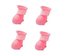 Toddmomy 12pcs Dog Rain Boots Pet Shoes for Rainy Days Practical Design Sized Dogs Lightweight Portable Rain Footwear