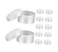 Toddmomy 12pcs Dog Scent Training Boxes Aluminum Nose Work Canisters for Agility Training for Small Dog Scent Work and Snuffle Exercises