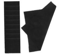 Toddmomy 12pcs Double-sided Microfiber Polishing Cloth for Guitar and Violin, Superfine Fiber Cleaning Wipes Suitable for Delicate Surfaces and Streak-free Polishing