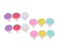 Toddmomy 12Pcs Electric Nail Trimmer Heads for Safe Manicure Nail File Pads Easy to Install Replacement Grinding Heads