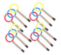 Toddmomy 12pcs Lost Leash for Kindergarten Line Rope Detaching Montessori Walking Rope Round Handles for Classroom Transition and Outdoor Boy Girl Walking Safety