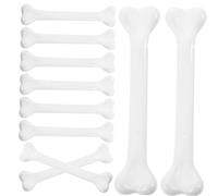 Toddmomy 12pcs Mini Skeleton Bones Plastic Bone Decor for Halloween Decorations for Parties Costumes and Haunted Houses