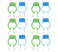 Toddmomy 12pcs Nasal Plugs with Non-skid Design and Comfortable Texture, Pom and Eva Material Nose Stop Clips for Reading and Watching Tv, Effective Nosebleed Stopper and Epistaxis Care