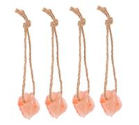 Toddmomy 12pcs Natural Pink Salt Lick Block Cattle Sheep Goats Deer Rabbits Field Salt Block