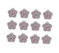 Toddmomy 12Pcs Pet Mineral Teeth Grinding Stones for Hamsters and Rabbits Calcium Enriched Chew Brightly Colored and Creative Design Easy to Fix Cage for Healthy Pet Chewing