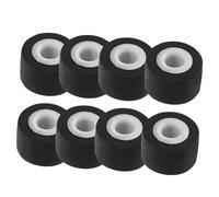Toddmomy 12pcs Plastic Pinch Roller Replacement for Audio Recorders Tape Radio Equipment Compact Repair Parts for Video Machines and Monoplayers