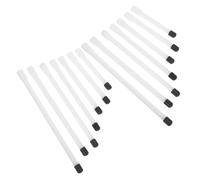 Toddmomy 14pcs Plastic Valve Stem Extensions for Tires Lightweight Rods Compatible with Mountain Bikes Cars Motorcycles Scooters Flexible Tire Valve Extenders for Easy Inflation and