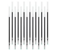 Toddmomy 150pcs Black Gel Pen Refills Fine Point Ink Replacement for Smooth Writing Long-Lasting Fade-Resistant Ink Refills for Office Journaling Drawing and Daily Use