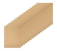 Toddmomy 15pcs Braille Writing Paper for Blind People Khaki Loose Leaf Braille Learning Sheet Sturdy Paper and School Season Decor