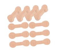 Toddmomy 15pcs Wooden Train Track Connectors DIY Adaptors for Creative Layouts Compatible Railway to Enhance Fine Motor Skills and Cognitive Development