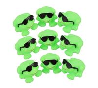 Toddmomy 16pcs Floating Frog Bath for Fun Cartoon Bath Playthings with Sound for Bathtime Joy and Hand Eye Coordination Development