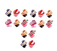 Toddmomy 16Pcs Wind Up Teeth for Random Design Chattering Teeth Playthings Safe Lightweight Clockwork for Halloween Fun Engaging Entertaining Playtime