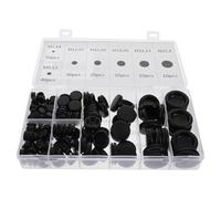 Toddmomy 170pcs Rubber Grommets for Cables Wire Hole Grommet Seals with Box Dustproof Waterproof Rubber Cable Kit for Automotive and Plumbing Use in Homes and Offices