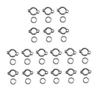 Toddmomy 18pcs Bird Ankle Accessories Foot Chain Rings for Ring Bird Parrot Toy Comfortable Material